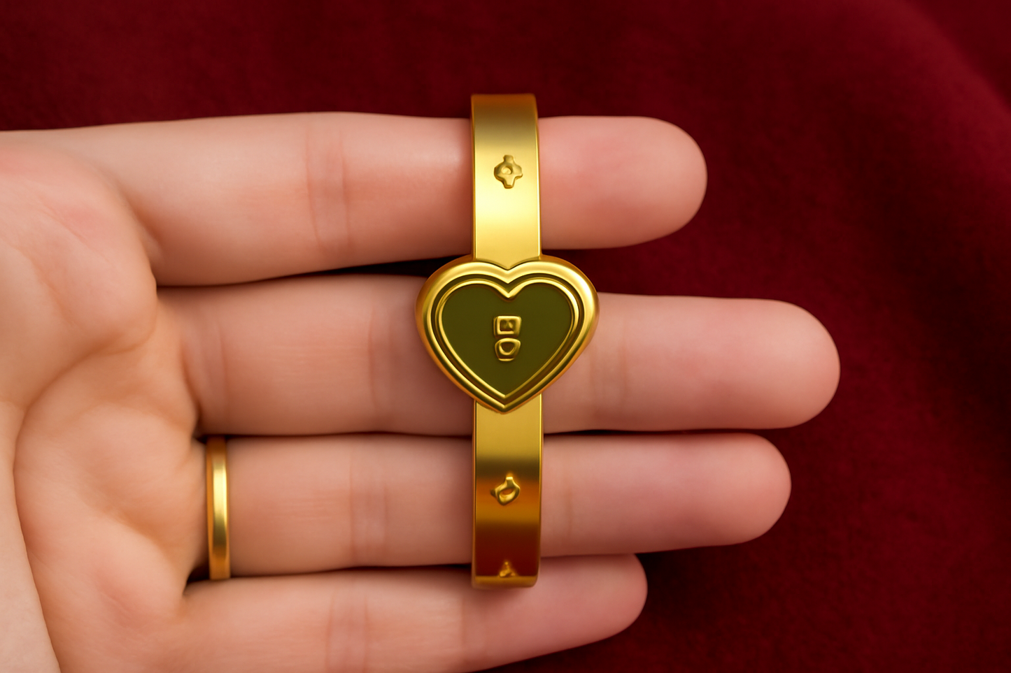 LuXxy.Shop- "Key of My Heart"Duo Set BRACELET (Gold Plated)