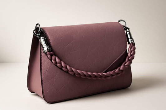 LuXXy.shop - Flap Leather Hand Bag - Dual Tone Finish