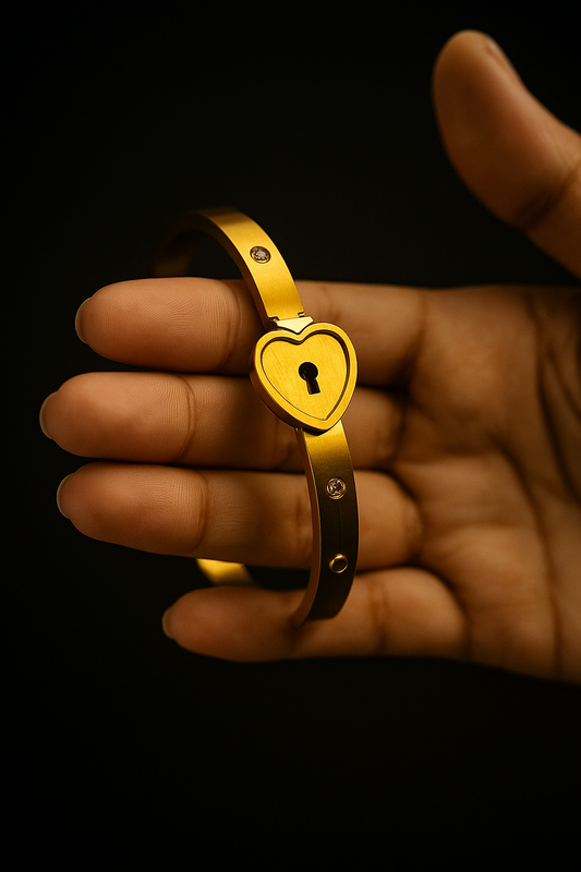 LuXxy.Shop- "Key of My Heart"Duo Set BRACELET (Gold Plated)